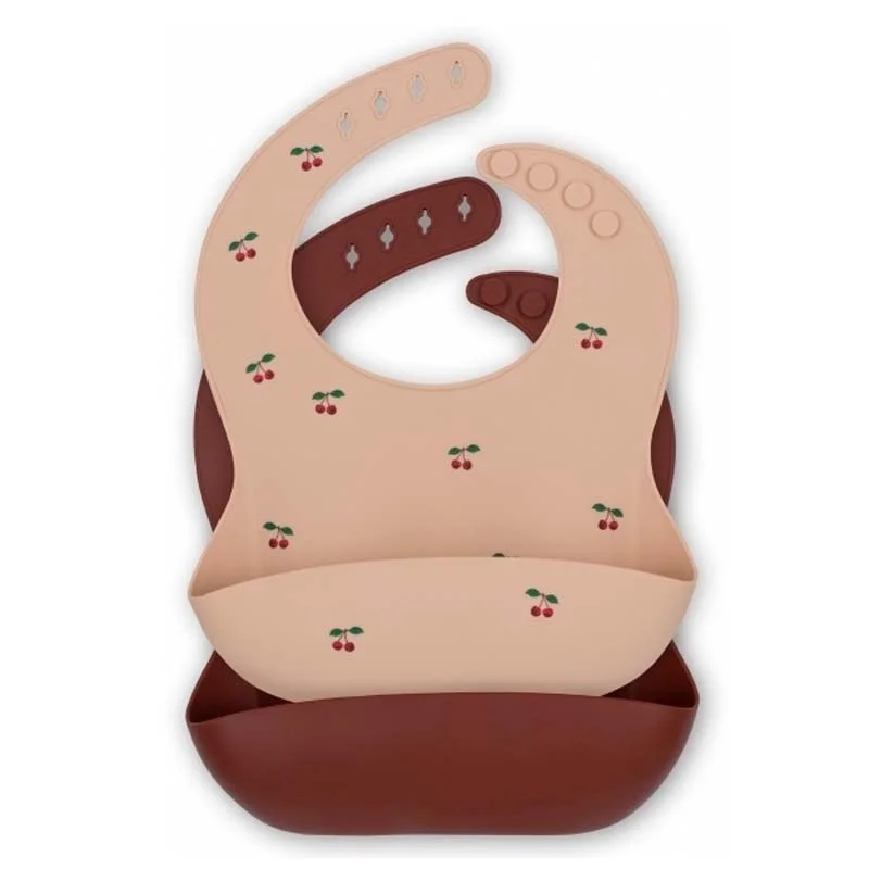 Konges Sløjd 2-pak hagesmæk, cherry