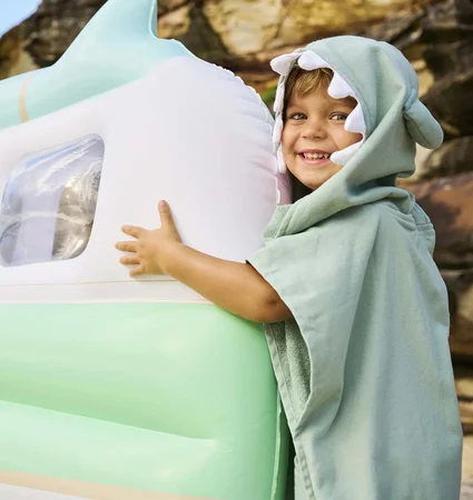 Sunnylife håndklæde poncho, monster