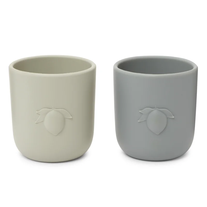 Konges Sløjd 2-pak lemon kopper, Quarry Blue/Topanga Beach