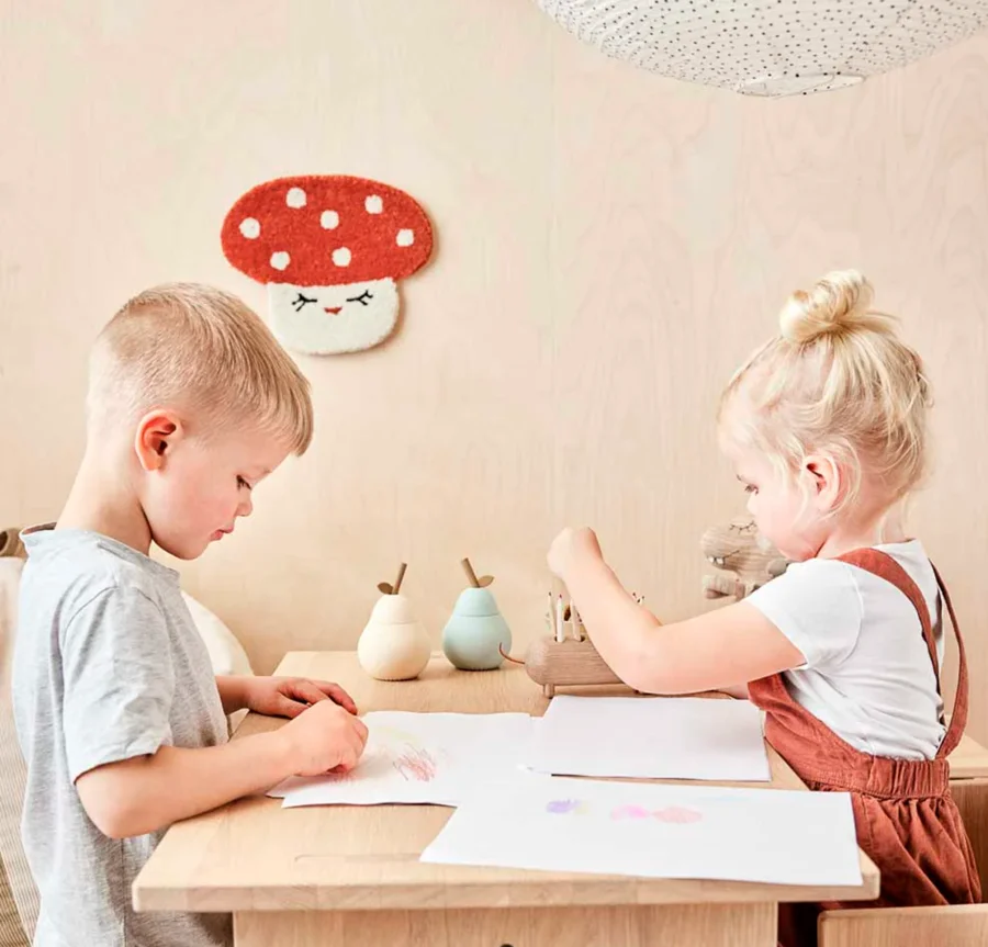 OYOY pæreformet kop, pale mint