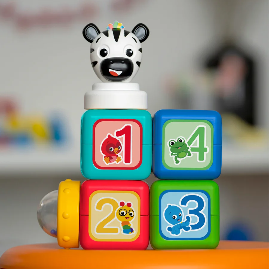 Baby Einstein Add & stack magnetiske aktivitetsklodser