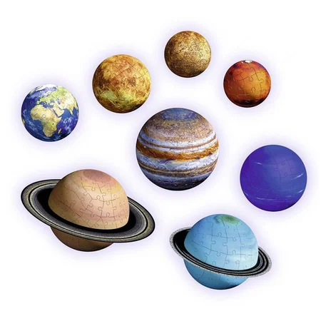 Ravensburger 3D solsystem puslespil