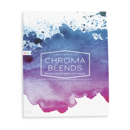 Ooly akvarelpapir, Chroma Blends