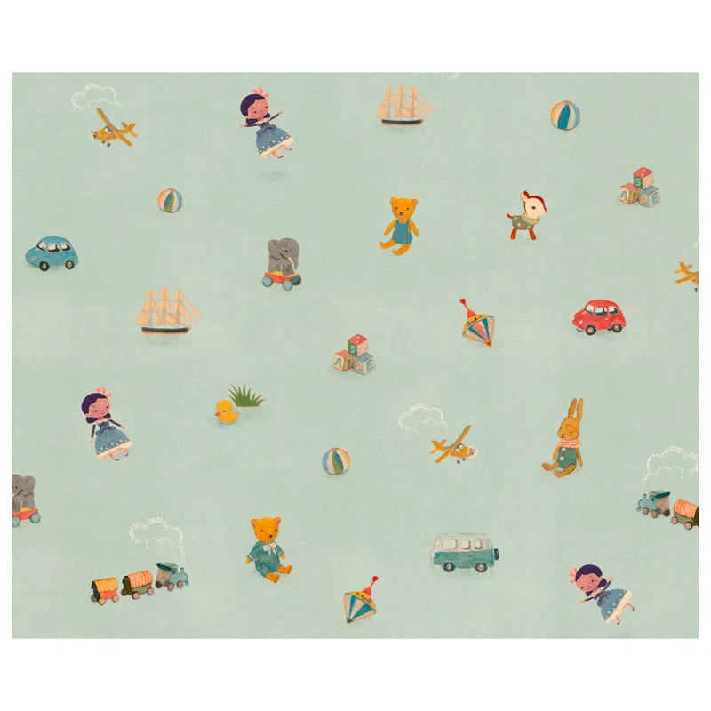 Maileg gavepapir, legetøj - 10 mtr