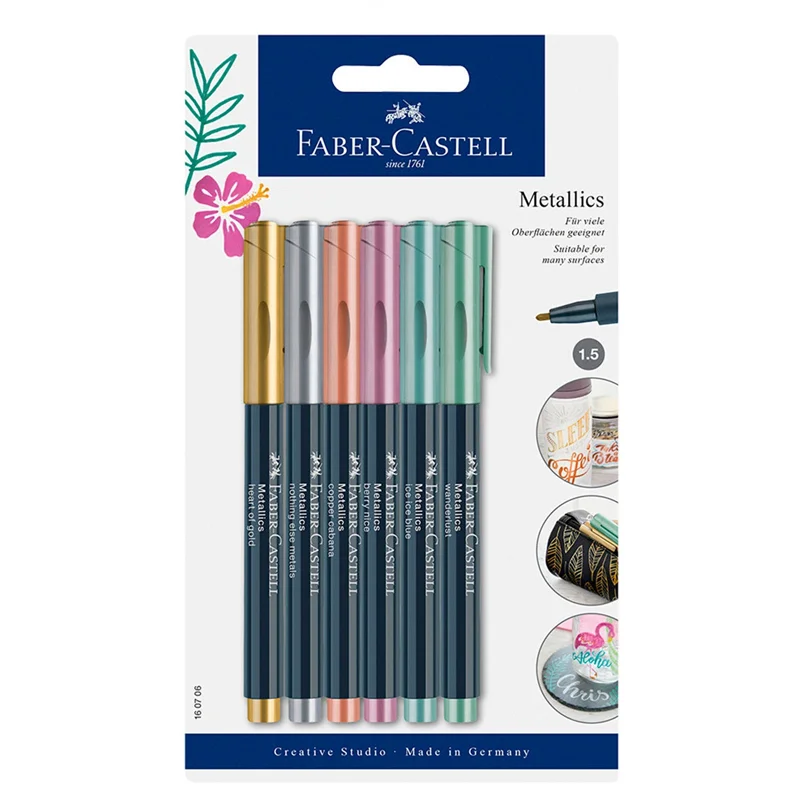 Faber-Castell metallic tuscher