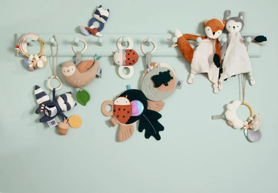 Sebra hoppende aktivitetslegetøj, Uglen Blinky