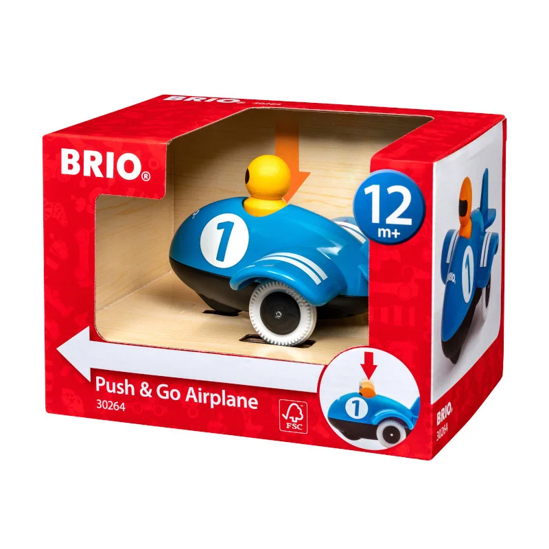 Brio Push and Go flyvemaskine