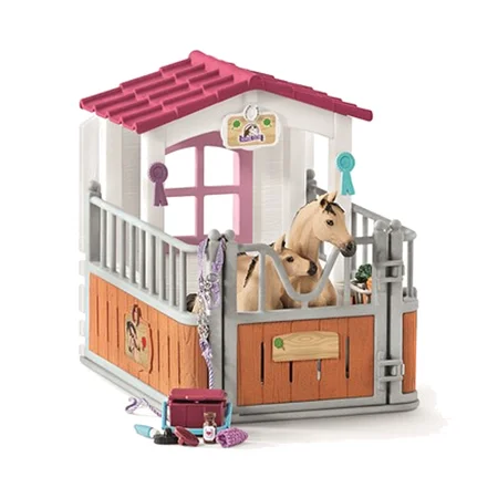 Schleich hestestald m. araberheste