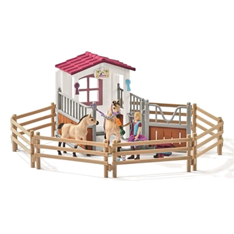 Schleich hestestald m. araberheste