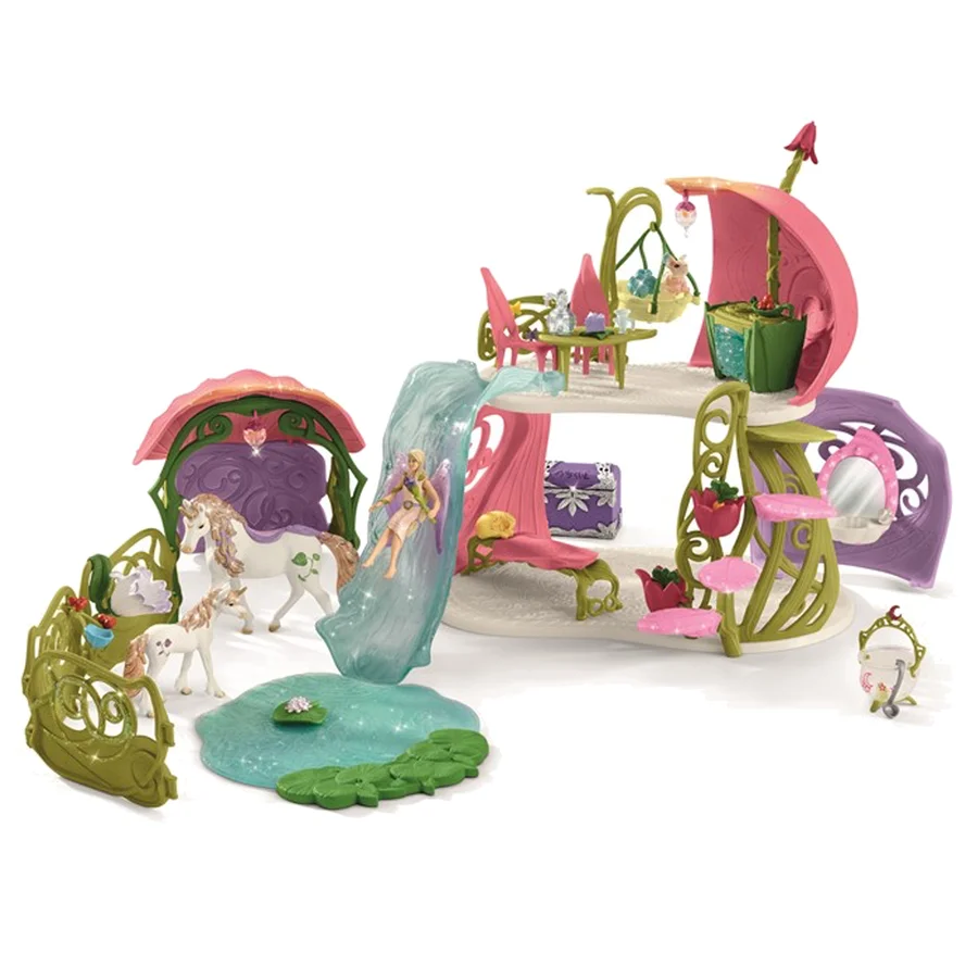 Schleich Bayala, blomsterhuset med stald