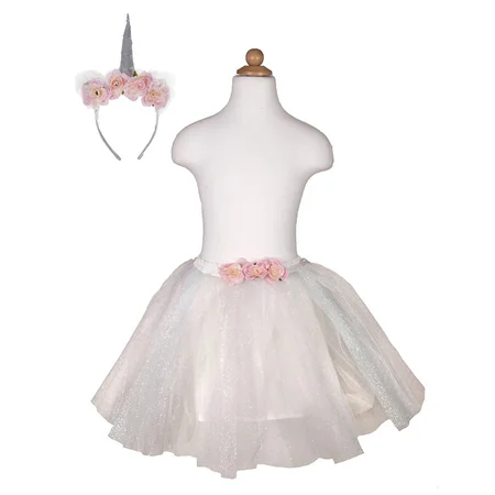 Great Pretenders udklædning, enhjørning skørt og hårbøjle