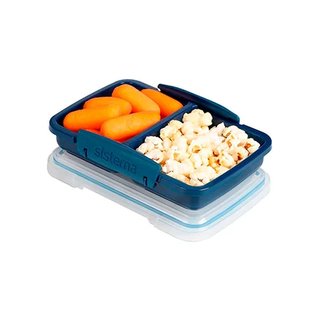 Sistema renew lille madkasse m.2 rum, blå