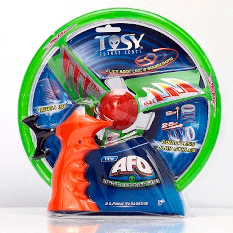 UFO Flying Spinner med lys