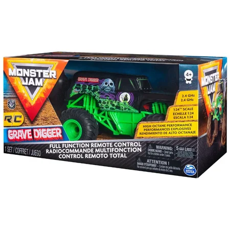 Monster Jam Grave Digger, fjernstyret 1:24