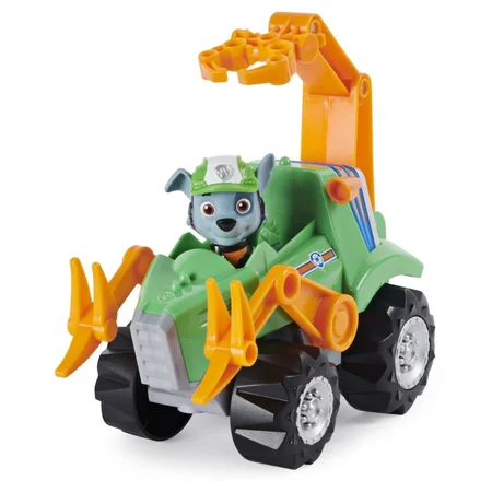 Paw Patrol, Dino Deluxe bil - Rocky