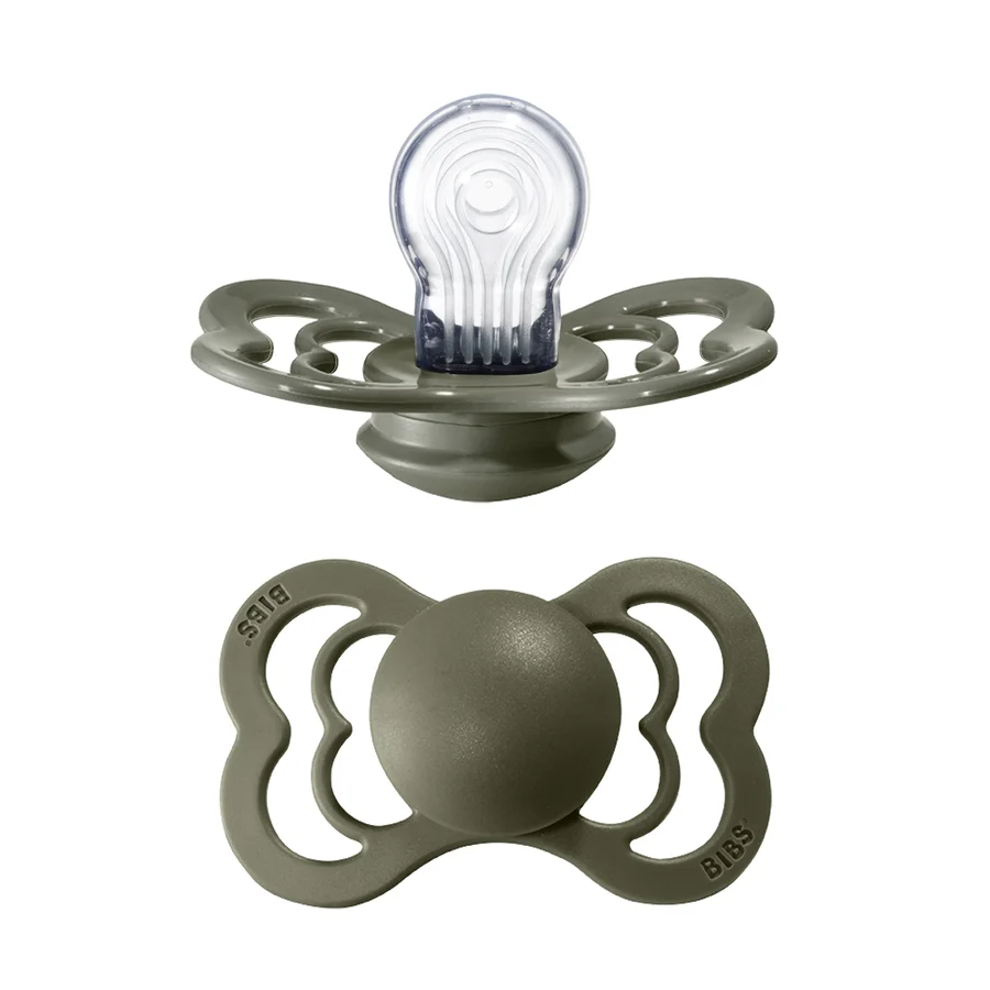 Bibs supreme silicone sut, str 2 - hunter green
