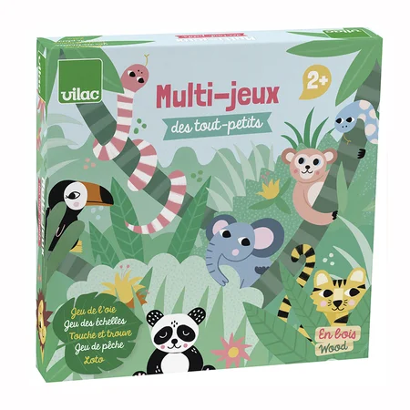 Vilac 5 spil for de mindste - design af Michelle Carlslund