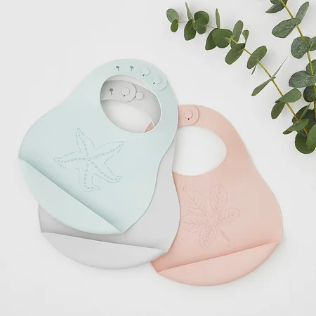 Cam Cam silicone hagesmæk, Feather