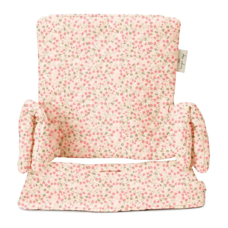 Konges Sløjd hynde til højstol, strawberry fields