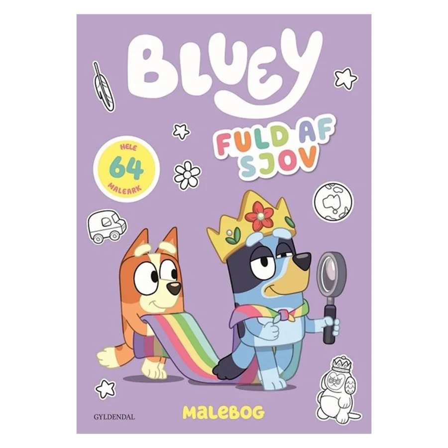 Bluey malebog, Fuld af sjov