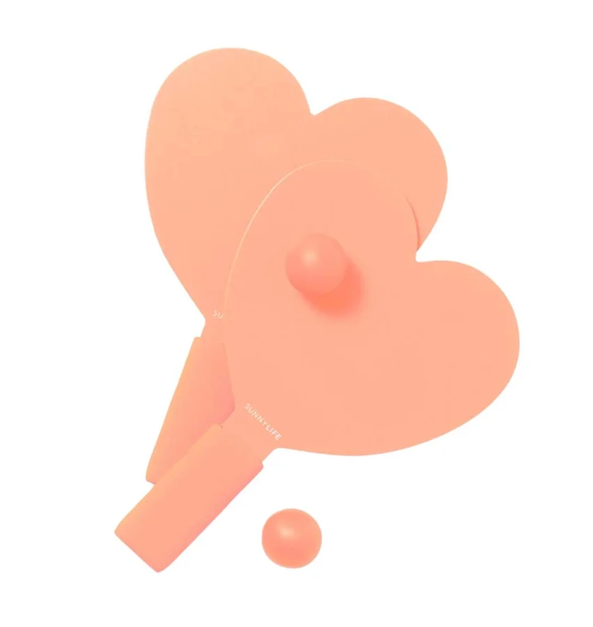 Sunnylife mini strandtennis, hjerte