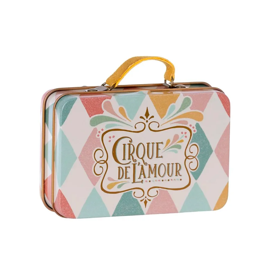 Maileg, lille kuffert, harlequin