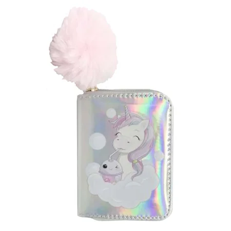 Tinka pung, sølv enhjørning