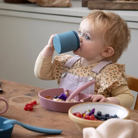 Sebra Silikonelåg, vintage blue