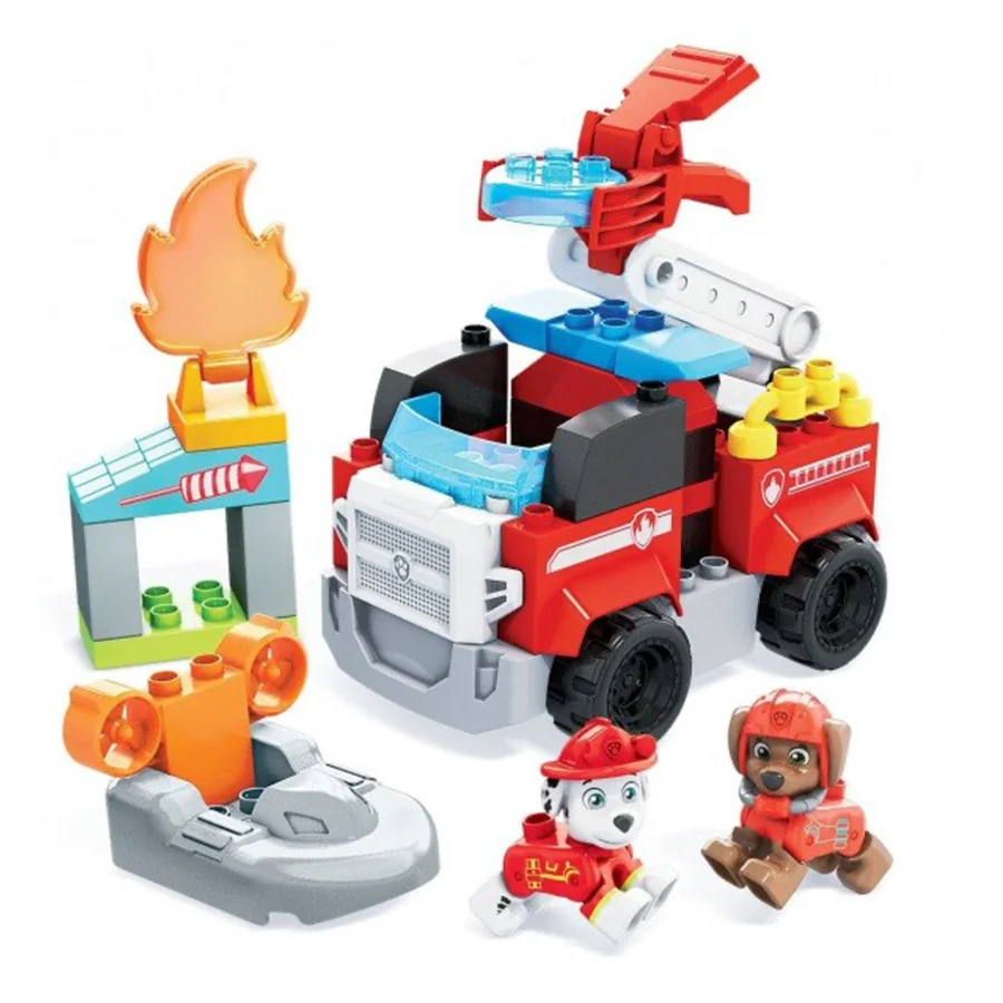 MEGA BLOCKS, Paw Patrol - Marshall og brandbil