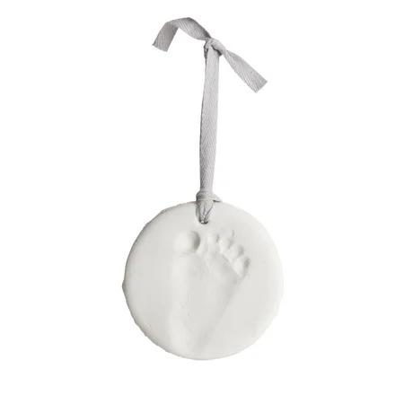 BAMBAM Leraftryk til Ophæng, Hvid