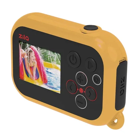 Kidywolf kamera til børn, gul