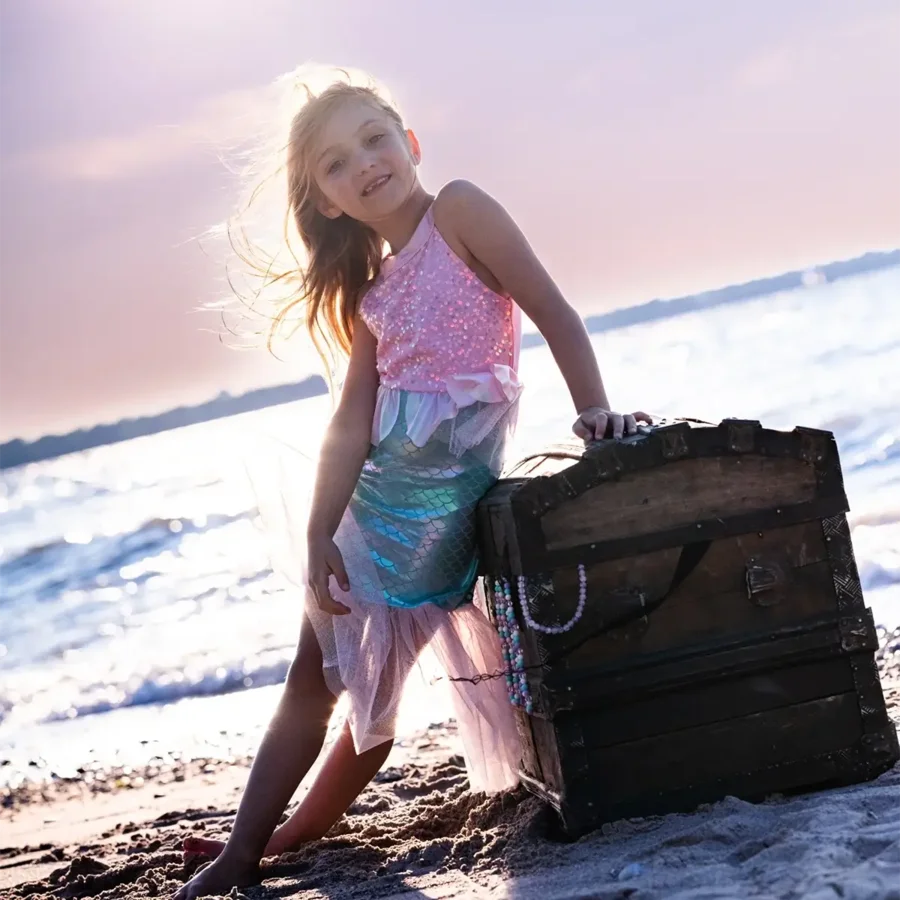 Great Pretenders Misty Meerjungfrauenkleid, Pink