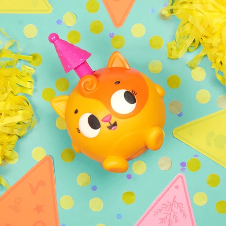 B Toys Quietschendes Leucht-Badespielzeug, Lolo