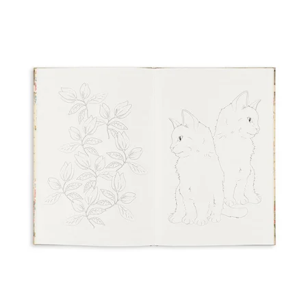 Konges Sløjd Malebog, House of flowers