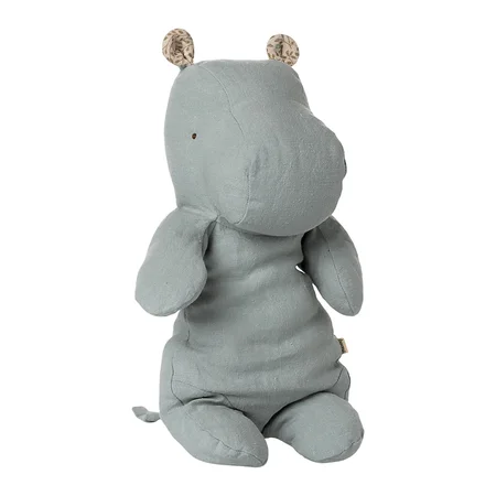 Maileg safari friends flodhest, lyseblå