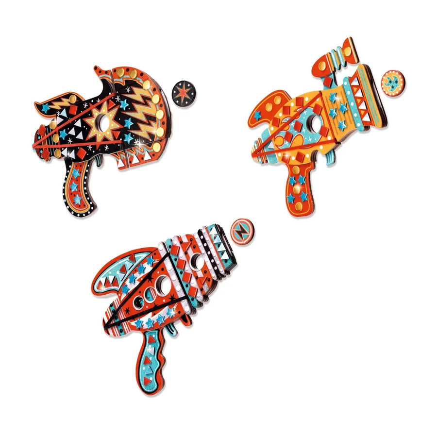 Djeco DIY - Byg rumpistoler