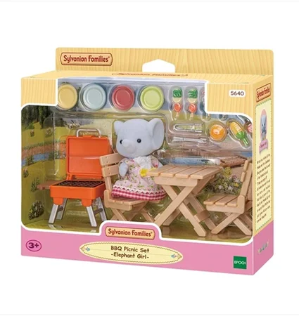 Sylvanian Families, skovturssæt og elefant pige