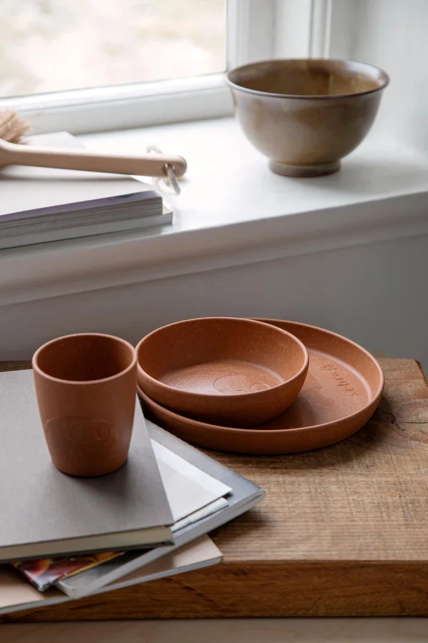 Sebra 2-pak MUMS skåle, Dark Amber