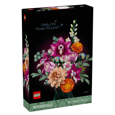LEGO® Botanical, Smuk pink blomsterbuket