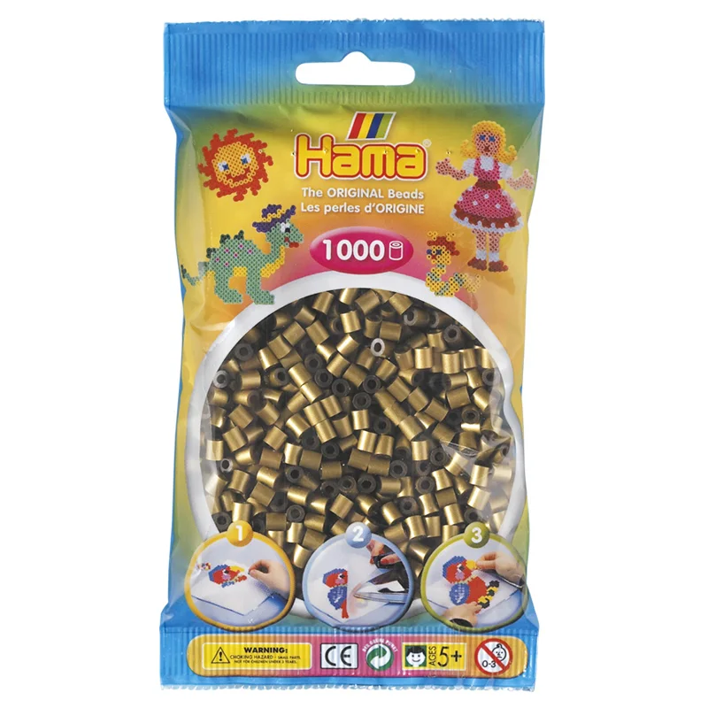 Hama Perler 1000 stk bronze, frv 63