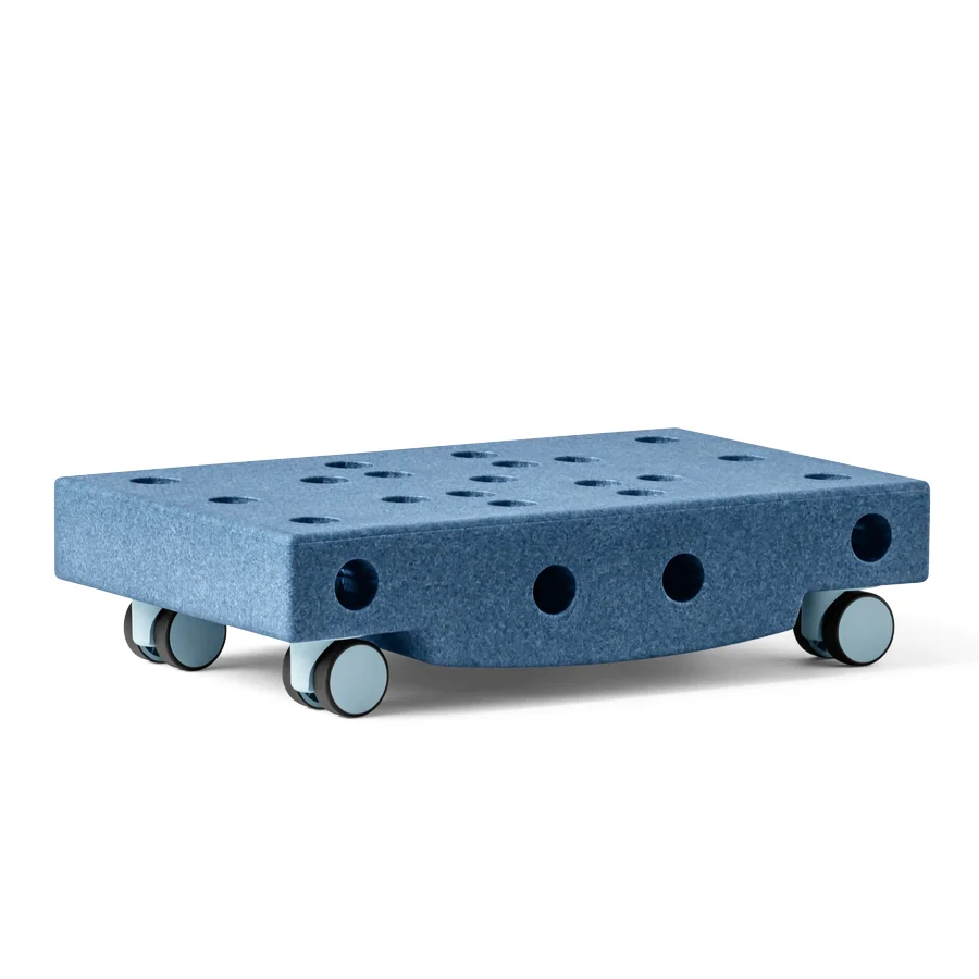 MODU Rollbrett, 5 Teile - Deep Blue/Sky Blue