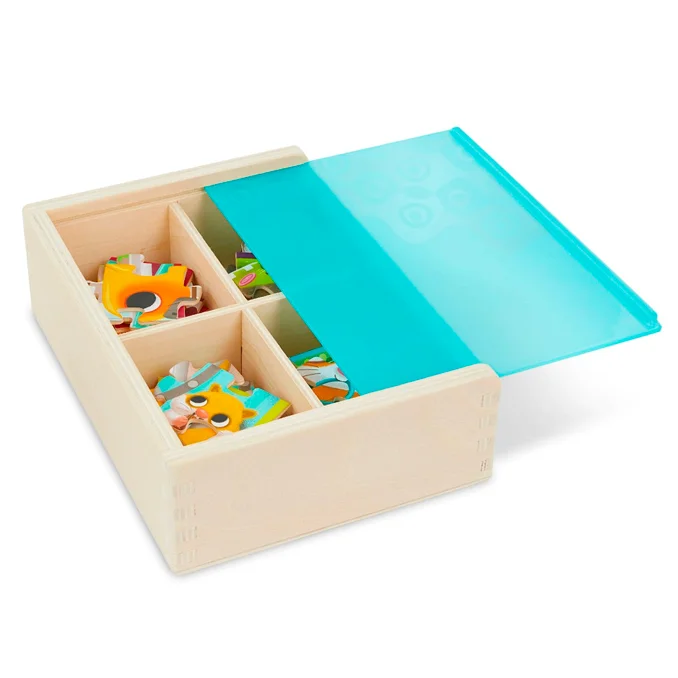 B Toys 4 puslespil, kæledyr