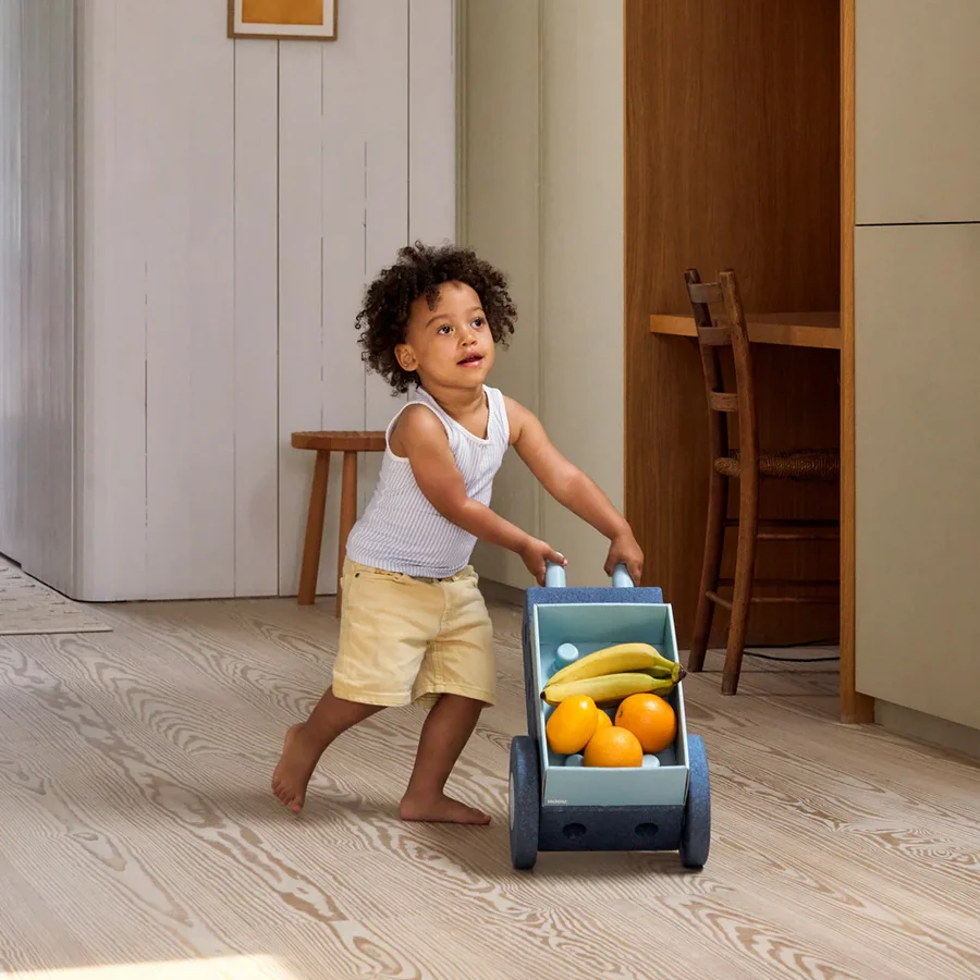 MODU 3-in-1 Gehwagen, 17 Teile - Deep Blue/Sky Blue