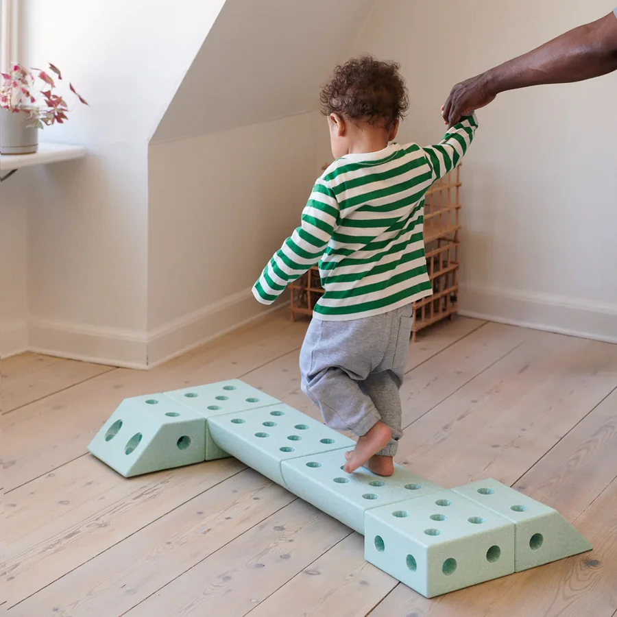 MODU Dreamer Sæt, 33 Dele - Ocean Mint/Forest Green