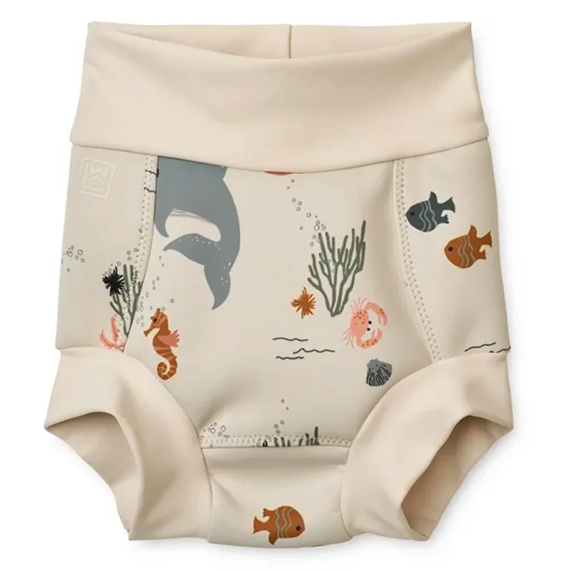 Liewood Valentin Ble Badebukser, Sea Creature Sandy