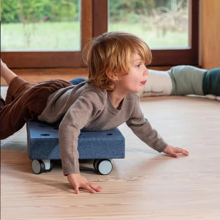 MODU Curiosity Sæt, 13 Dele - Deep Blue/Sky Blue