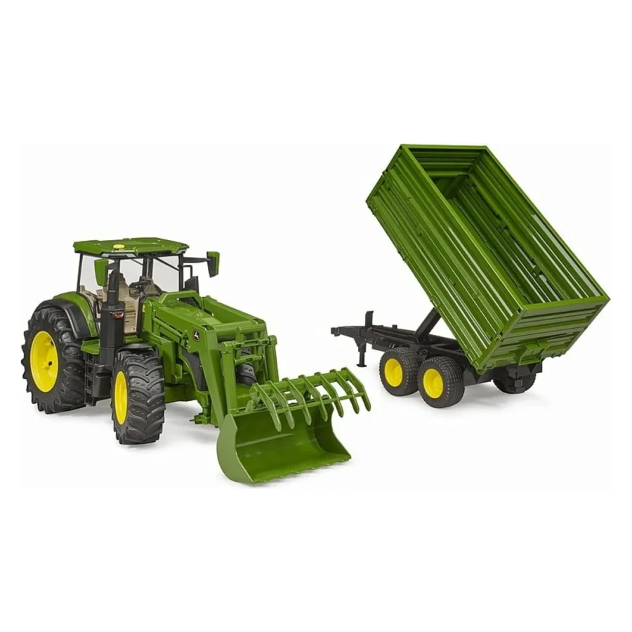 Bruder John Deere 7R 350 mit Frontlader und Kipper