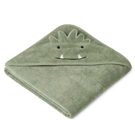 Liewood Augusta håndklæde m hætte, faune green