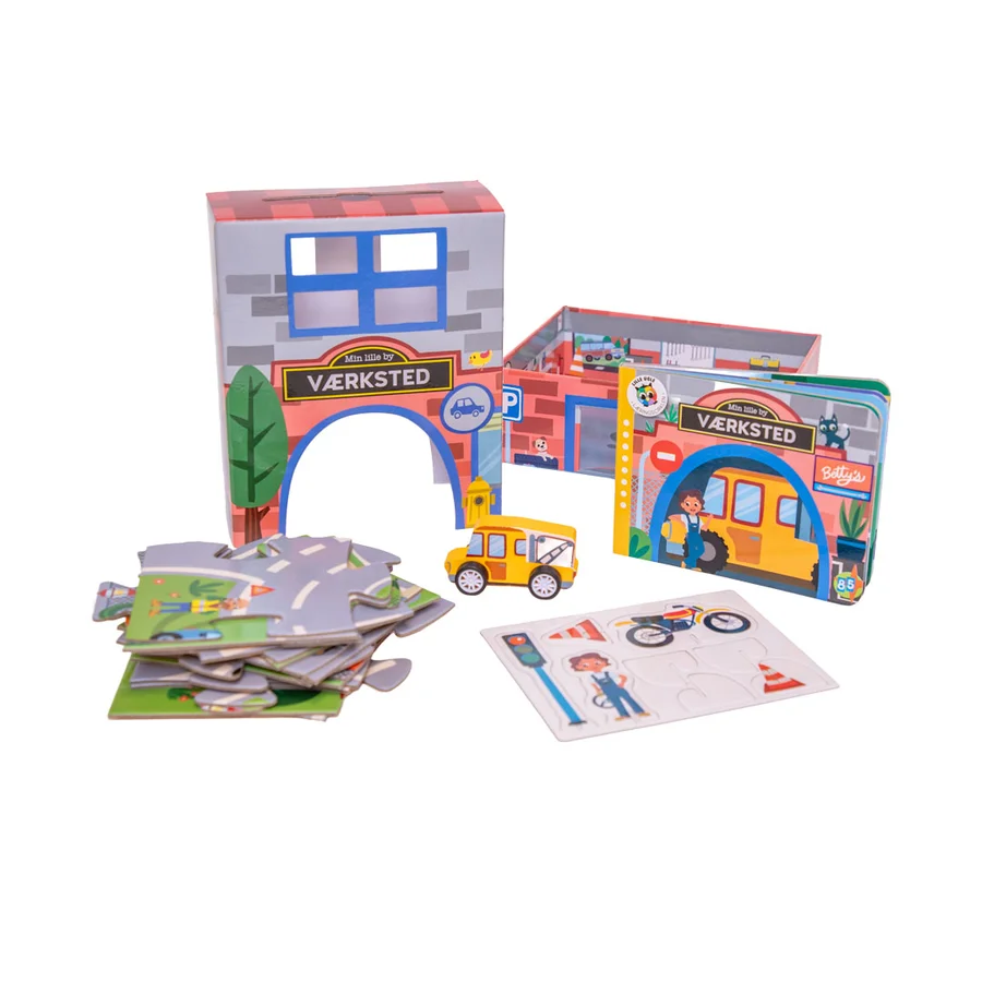 Min lille by junior - Værksted