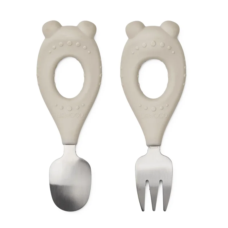 Liewood Stanley Baby Bestik sæt, Mr bear / Sandy